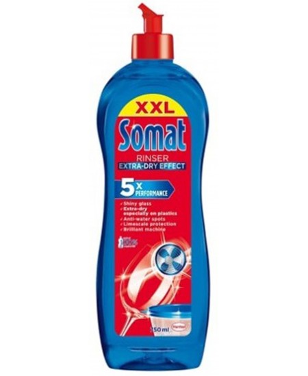 Skalošanas līdzeklis trauku mazgājamajām mašīnām SOMAT Rinser, 750 ml