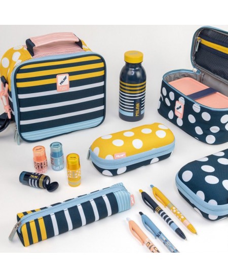 Dzēšgumija ar aizsargvāciņu un asināmo MILAN EXTENSION Swims