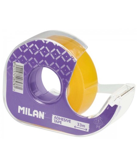 Līmlente ar turētāju MILAN, 19 mm x 33 m