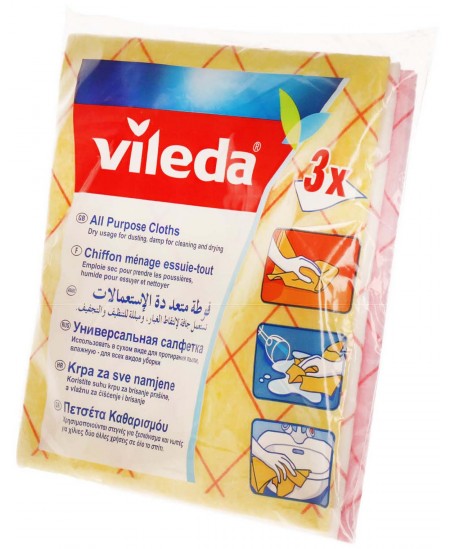 Universālās lupatiņas VILEDA, 3 gab.