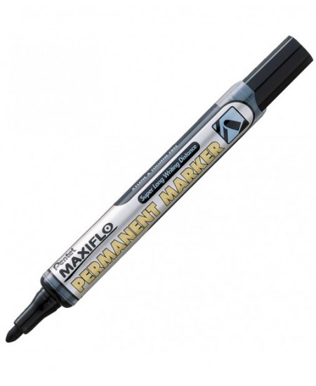 Permanents marķieris PENTEL NLF50 MAXIFLO, melns