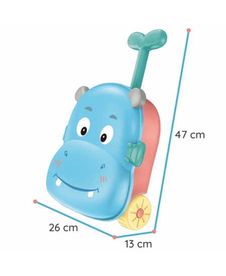 Ūdens un smilšu komplekts-koferis 3 in 1 WOOPIE