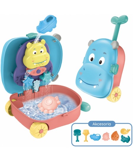 Ūdens un smilšu komplekts-koferis 3 in 1 WOOPIE