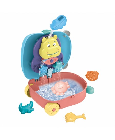 Ūdens un smilšu komplekts-koferis 3 in 1 WOOPIE