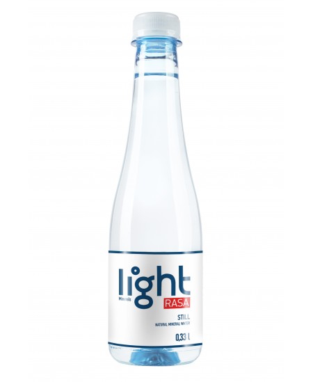 Minerālūdens Rasa LIGHT, 330 ml, negāzēts