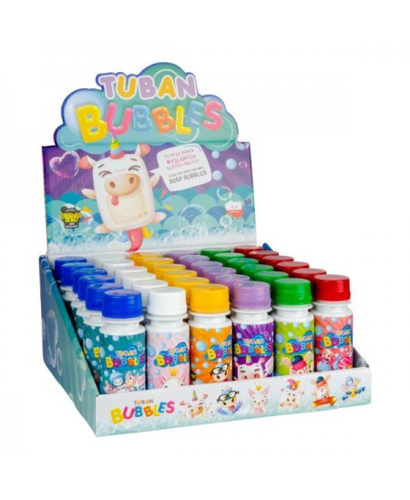 Ziepju burbuļi TUBAN Jautrie dzīvnieciņi, 60 ml