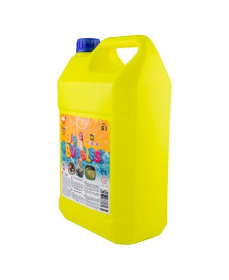 Ziepju burbuļu šķidrums TUBAN, 5 L