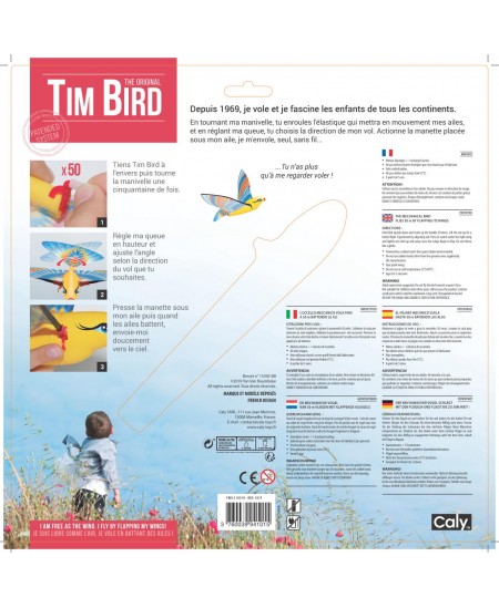 Uzvelkama rotaļlieta CALY Putniņš Tims, 50 cm