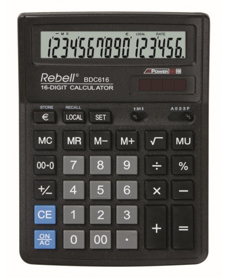 Kalkulators Rebell BDC616, 16 zīmes