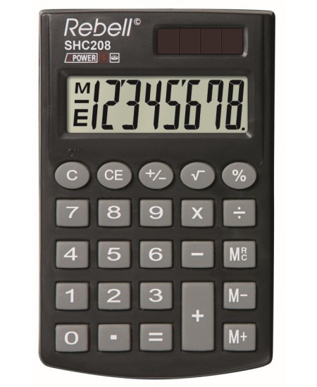 Kalkulators Rebell SHC208, 8 zīmes