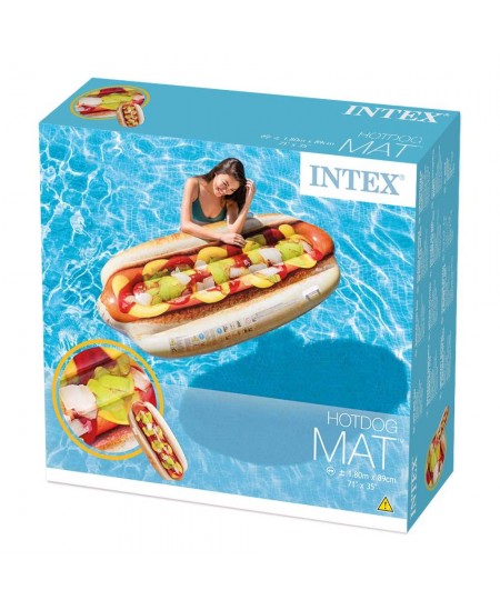 Piepūšams plosts INTEX Hot Dog, 180 × 89 cm