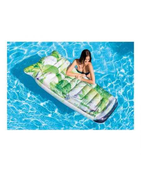 Piepūšams plosts INTEX Kokteilis ar burbuļiem, 178 × 91 cm