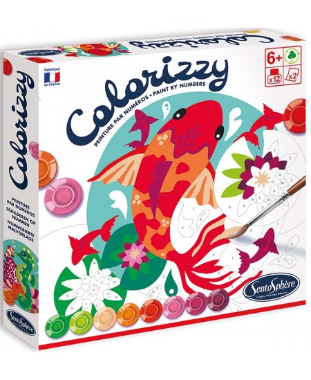 Radošais krāsošanas komplekts SENTOSPHERE Colorizzy Zemūdens pasaule