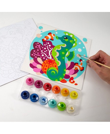 Radošais krāsošanas komplekts SENTOSPHERE Colorizzy Zemūdens pasaule