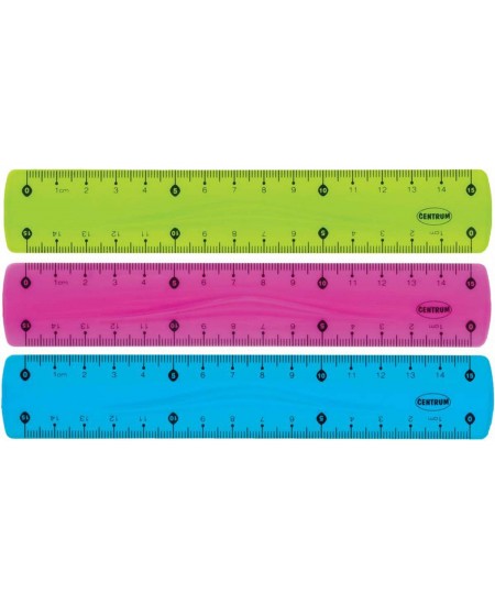 Elastīgs lineāls CENTRUM, 15 cm