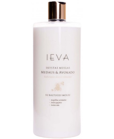 Šķidrās ziepes IEVA, ar medus un avokado aromātu, 1000 ml