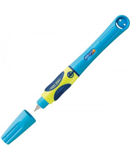Spalvas pildspalva PELIKAN Griffix-4, kreiļiem, zilgana
