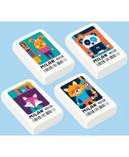 Dzēšgumija MILAN, ar zīmējumu