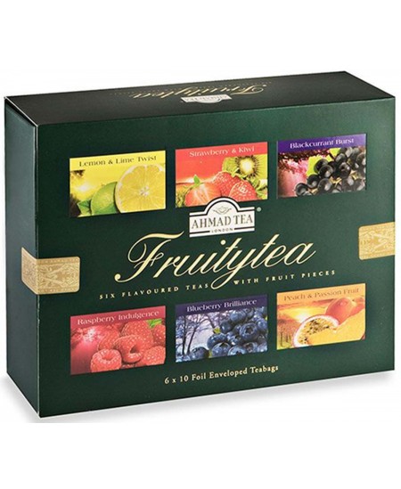 Augļu tējas komplekts AHMAD FRUITY TEA, 60 gab.