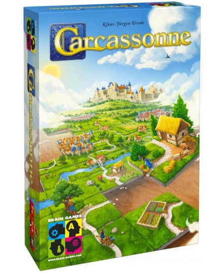 Galda spēle BRAIN GAMES Carcassonne (7+)