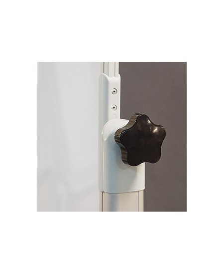 Mobilā divpusējā magnētiskā tāfele 2x3, 150x100 cm, alumīnija rāmis