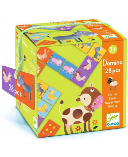 Galda spēle domino DJECO Ferma