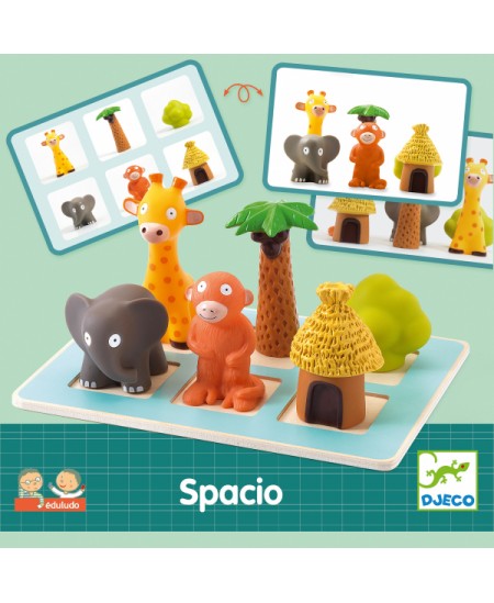 Mācību galda spēle DJECO Spacio Eduludo