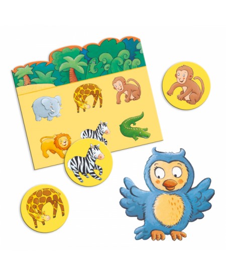 Loto galda spēle DJECO Dzīvnieki