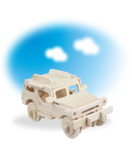 Krāsojamā 3D puzle COLORINO Transportlīdzekļi