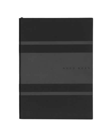 Piezīmju grāmatiņa Hugo Boss A5, melna