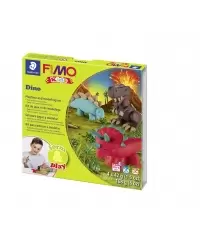 Polimerinio molio kūrybinis rinkinys vaikams FIMO "Dinozauras"