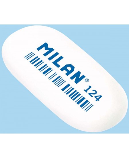 Ovālā dzēšgumija MILAN 124