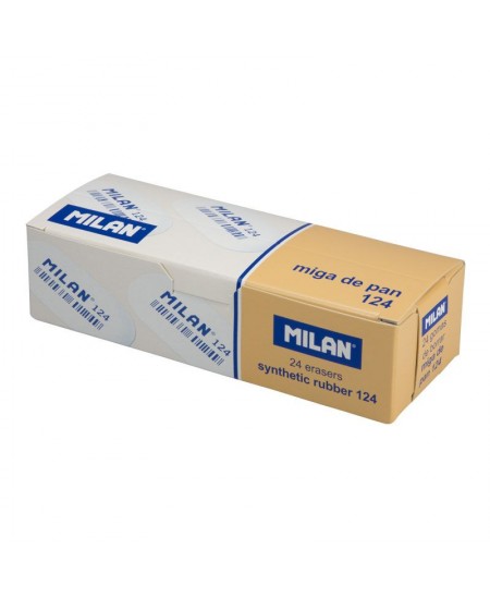 Ovālā dzēšgumija MILAN 124