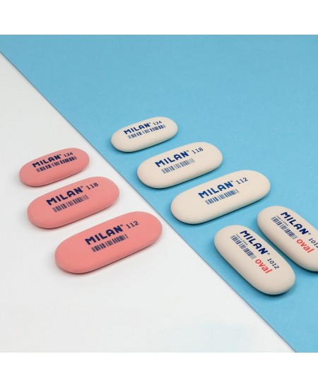 Ovālā dzēšgumija MILAN 124