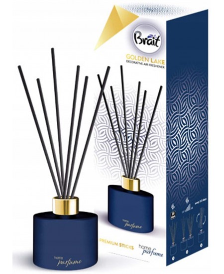 Mājas aromāts ar kociņiem BRAIT Golden Lake, 100 ml