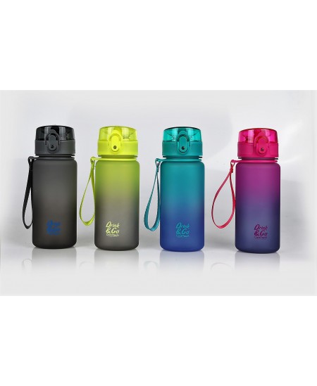 Dzeramā pudele COOLPACK Brisk Mini Gradient, dažādas krāsas, 400 ml