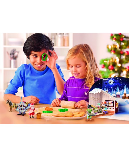 PLAYMOBIL Christmas Adventes kalendārs: Ziemassvētku ceptuve, 71088