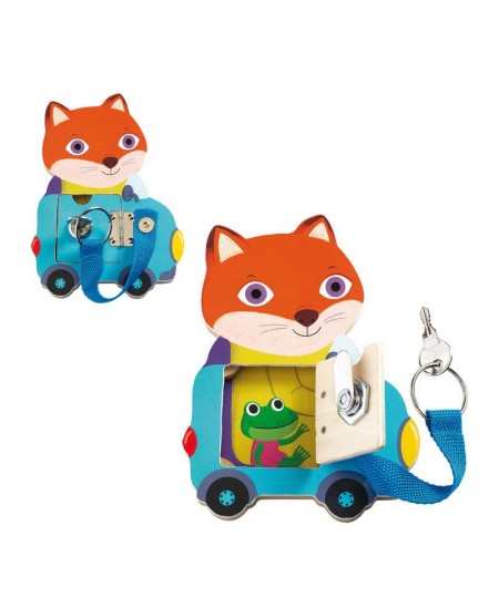 Izglītojoša koka spēle DJECO Locktou