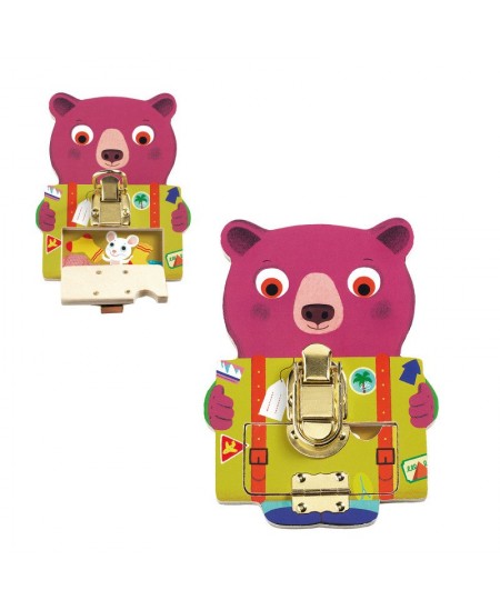 Izglītojoša koka spēle DJECO Locktou