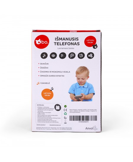 Attīstošais viedtālrunis BO., lietuviešu val.