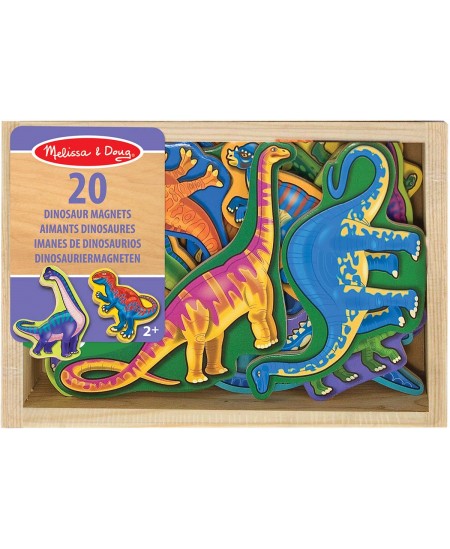Koka magnētu komplekts MELISSA & DOUG Dinozauri