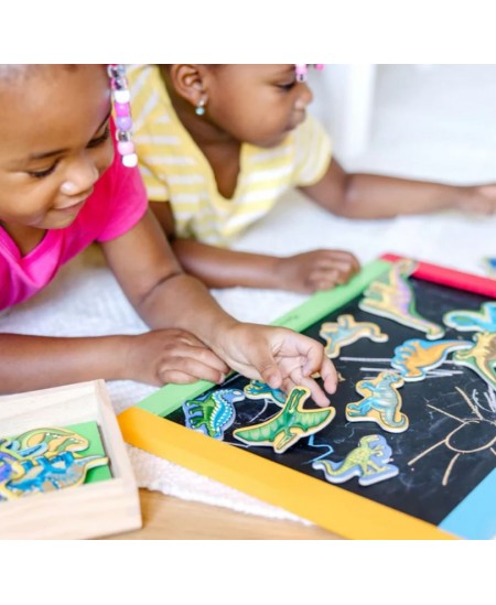 Koka magnētu komplekts MELISSA & DOUG Dinozauri