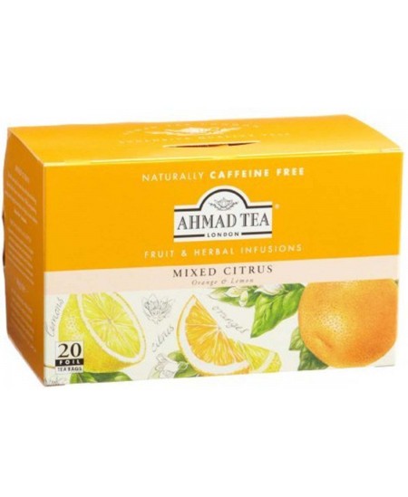 Augļu tēja AHMAD, citrusaugļu, 20 gab.