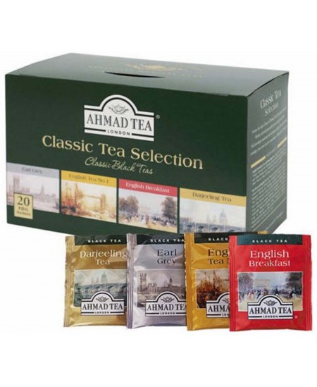 Melnā tēja AHMAD Classic Selection, izlase, 20 gab.