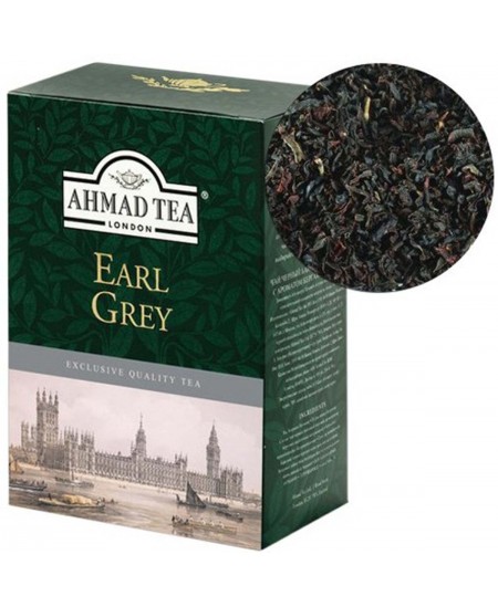 Melnā beramā tēja AHMAD Earl Grey, 100 g
