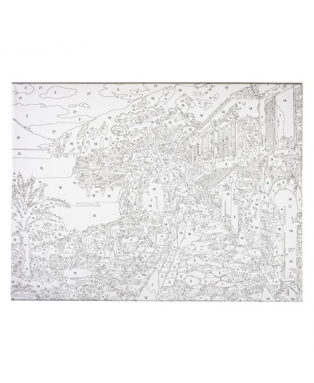 Gleznošanas pēc skaitļiem komplekts CENTRUM Kaķis, 30x40 cm