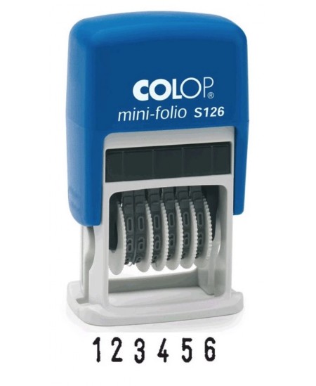 Numeratora zīmogs COLOP S126, 6 cipari