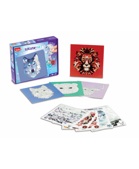 Uzlīmju mozaīkas radošais komplekts MAPED Sticker´Art