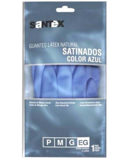 Dabīgā lateksa cimdi SATINADOS, S izmērs, pāris