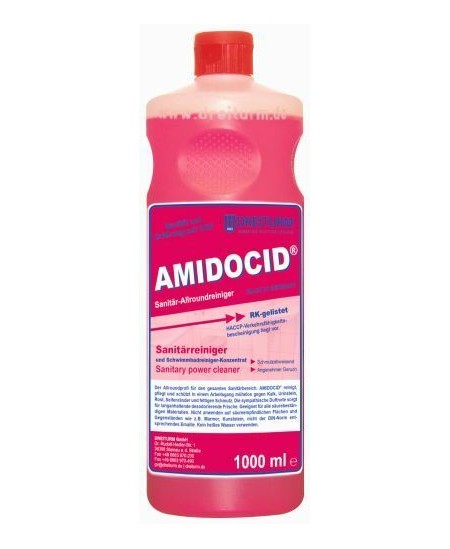Sanitārais tīrīšanas līdzeklis AMIDOCID, 1 l
